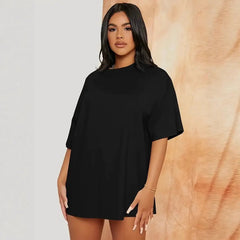 Halloween Lace Ghost Bow Print Crew Neck Short Sleeve T‑Shirt
