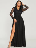 Scarlett Formal High Slit Lace Mermaid Dress