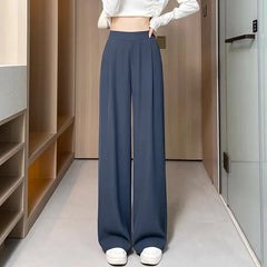 High Waist Wide Leg Dress Pants