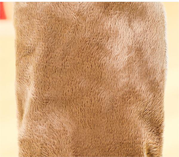 Bad Type Velvet Leopard Thigh High Boots