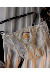 Lace Strappy Underpant Brief Panty