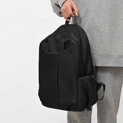 Back To School Backpack, School Backpack Student Teen Unisex Solid Oxford Casual Laptop Backpack