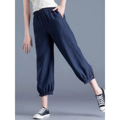 Loose Harem Cropped Casual Pants