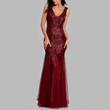 Morgan Formal Flocked Velvet Dress