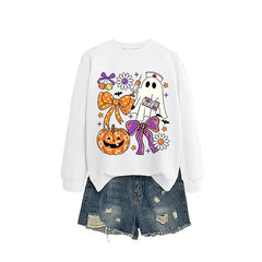 Nurse Ghost Halloween Crewneck Sweatshirt
