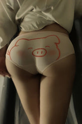 Cute Animal Pattern Stretch Underpant Panty