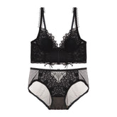 French Classic Bra Set Embroidered Lace Underwear