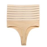 High Waist Shaping Thong Breathable Body Shaper Panties Slimming Tummy Underwear