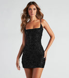 Live It Up Sequin Mini Dress