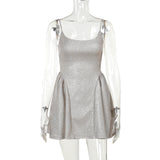 Glitter Glow Skater Dress