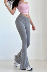 Lace V Waist Bodycon Pants Trousers