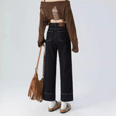 High Waist Vintage CroJeanspped