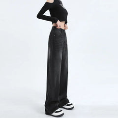 High Waist Wide Leg Jeans