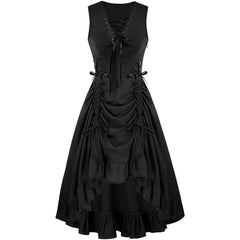 Gothic Corset Lace-Up Dress