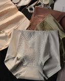 Anti-Bacterial Silkworm Silk Temperature Change Crotch Briefs