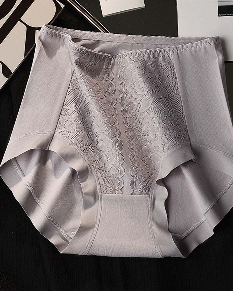 Anti-Bacterial Silkworm Silk Temperature Change Crotch Briefs