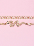 Alloy Adjustable Bracelet Two Pieces