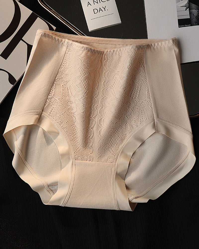 Anti-Bacterial Silkworm Silk Temperature Change Crotch Briefs