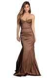 Brielle Formal Taffeta Sweetheart Dress