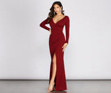 Vestido sirena de crepé Eden