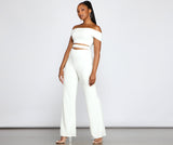 Elevated Style Off-The-Shoulder Jumpsuit
