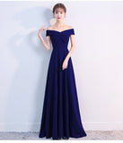 Ella off-the-shoulder gown