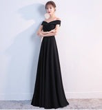Ella off-the-shoulder gown