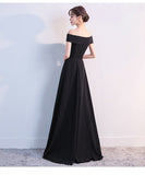 Ella off-the-shoulder gown