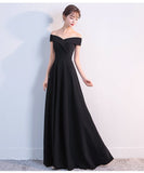 Ella off-the-shoulder gown