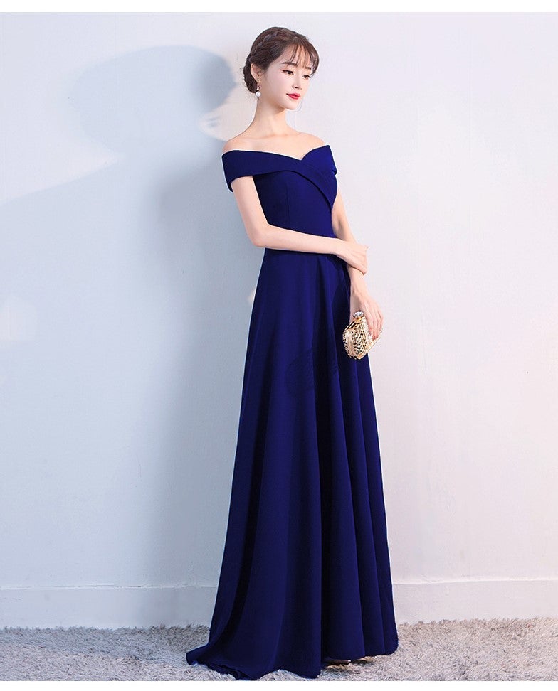 Ella off-the-shoulder gown