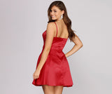 Emme Satin Party Dress