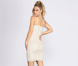 Glow Girl Sequin Midi Dress
