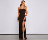 Vestido formal con cordones Gretchen