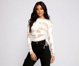 Groovy Gal – Batik-Oberteil