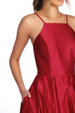 Harper Formal Satin Ball Gown