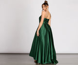 Harper Formal Satin Ball Gown