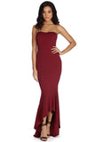 Hollie trägerloses Meerjungfrauenkleid