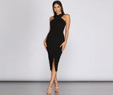 Ingrid Lurex X Front Dress