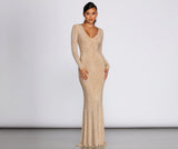 Jazziges formelles Kleid in Heat Stone