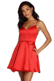 Jenny – Formelles Partykleid aus Satin