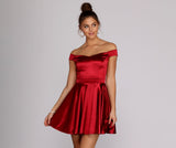 Jess Off-Shoulder-Kleid