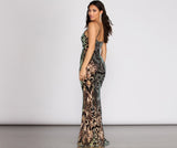 Joy Iridescent Sequin Mermaid Dress