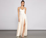 Juliet Formal High Slit Dress