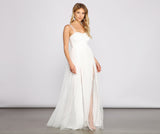 Kylunda – Formelles A-Linien-Kleid aus Tüll