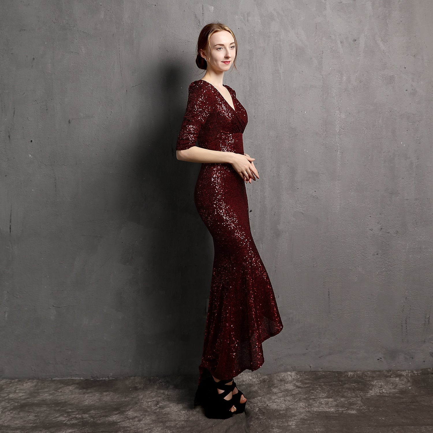 Rehami Sequin Mermaid Dress