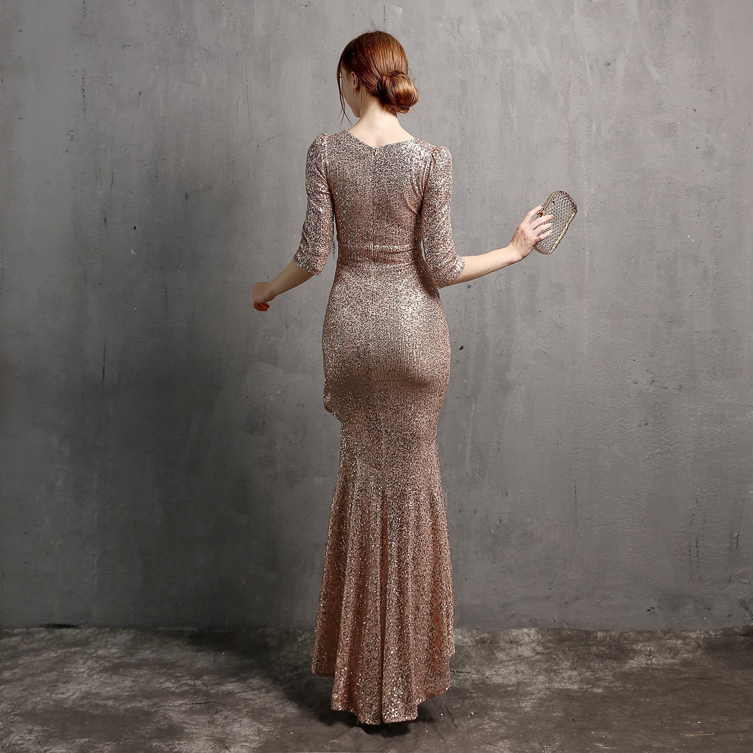 Rehami Sequin Mermaid Dress