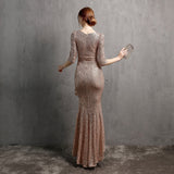 Rehami Sequin Mermaid Dress