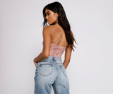 Romantic Vibes Sheer Lace Bodysuit