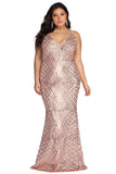 Rosie Formal Sleeveless Sequin Dress