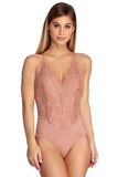 Scalloped Lace Bodysuit